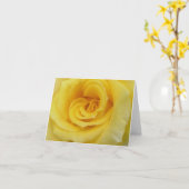 Gelbe Rose Karte (Gelbe Blume)