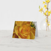 Gelbe Rose Karte (Gelbe Blume)