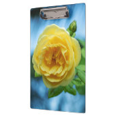 Gelbe Rose Klemmbrett (Links)