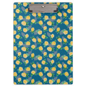 Gelbe Rose Klemmbrett (Vorderseite)