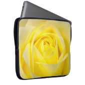 Gelbe Rose Laptopschutzhülle (Vorne Rechts)