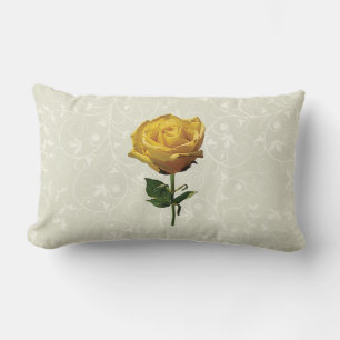 Gelbe Rose Lendenkissen