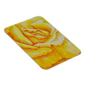 Gelbe Rose Magnet (Rechte Seite)