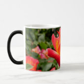 Gelbe Rose Morphing-Tasse Verwandlungstasse (Links)