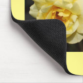 Gelbe Rose Mousepad (Ecke)