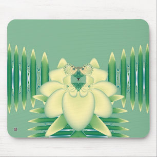 Gelbe Rose Mousepad