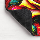 Gelbe Rose Mousepad (Ecke)