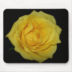 Gelbe Rose Mousepad