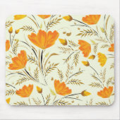 Gelbe Rose Mousepad (Vorne)