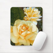 Gelbe Rose_ Mousepad (Mit Mouse)