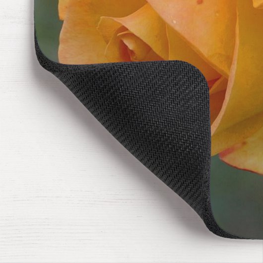 Gelbe Rose Mousepad (Ecke)