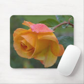 Gelbe Rose Mousepad (Mit Mouse)