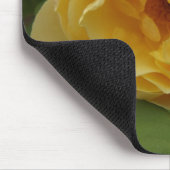 Gelbe Rose Mousepad (Ecke)
