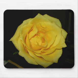 gelbe Rose Mousepad