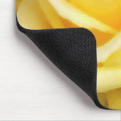 ,Gelbe Rose_ Mousepad (Ecke)