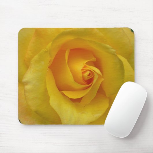 Gelbe Rose Mousepad Rose Maus Pad Custom (Mit Mouse)