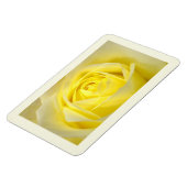 Gelbe Rose Nahaufnahme Magnet (Linke Seite)