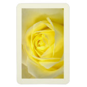 Gelbe Rose Nahaufnahme Magnet (Vertikal)