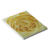 Gelbe Rose Notizblock (angewinkelt)