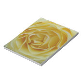 Gelbe Rose Notizblock (Rotiert)