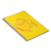 Gelbe Rose Notizblock (Rechte Seite)