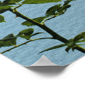 Gelbe Rose Poster (Ecke)