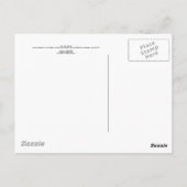 Gelbe Rose Postkarte (Rückseite)