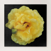 GELBE ROSE  PUZZLE (Horizontal)