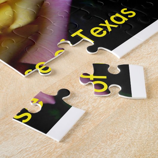 Gelbe Rose Puzzlen Texas Puzzle (Seite)