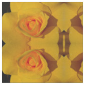 Gelbe Rose Stoff (Nahaufnahme)