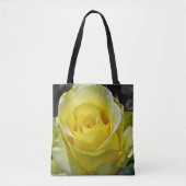 Gelbe Rose Tasche (Vorderseite)
