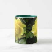 Gelbe Rose Tasse (Zentrum)