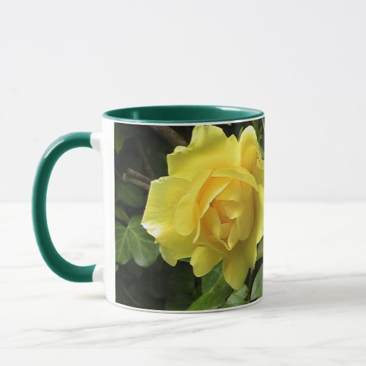 Gelbe Rose Tasse (Links)