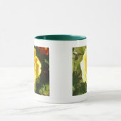Gelbe Rose Tasse (Zentrum)
