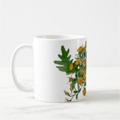 Gelbe Rose-Tasse Kaffeetasse (Links)