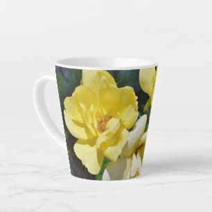 Gelbe Rose-Tasse Milchtasse