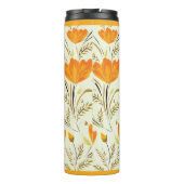 Gelbe Rose Thermosbecher (Rückseite)