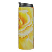 Gelbe Rose Thermosbecher (Nach rechts gedreht)