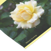 Gelbe Rose Tischläufer (Ecke)