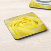 Gelbe Rose Untersetzer (Linke Seite)