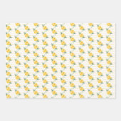 Gelbe Rose von Texas Geschenkpapier Set (Vorderseite)