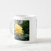 Gelbe Rose von Texas Kaffeetasse (Vorderseite Links)