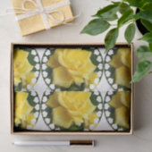 Gelbe Rose von Texas Seidenpapier (Geschenk)