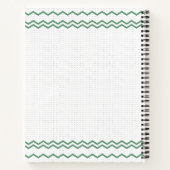 Gelbe Rose von Texas - Single Rose Notizblock (Rückseite)