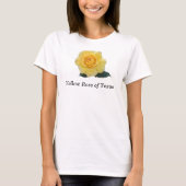 Gelbe Rose von Texas T-Shirt (Vorderseite)