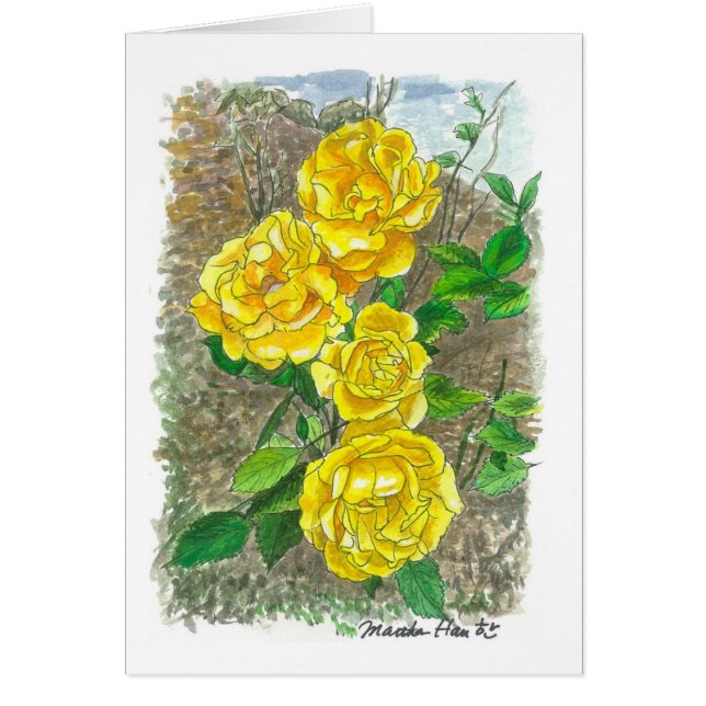 Gelbe Rosen (Vorne)