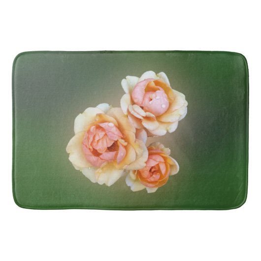 Gelbe Rosen Badematte (Vorderseite)