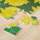 Gelbe Rosen Benutzerdefiniertes Muster Puzzle (Seite)