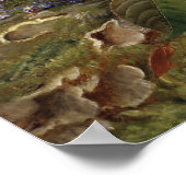 Gelbe Rosen, Blütenblätter Poster (Ecke)