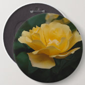 Gelbe Rosen Button (Vorne & Hinten)